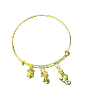 Charm Bracelet (Gold) 3 CHARMS**